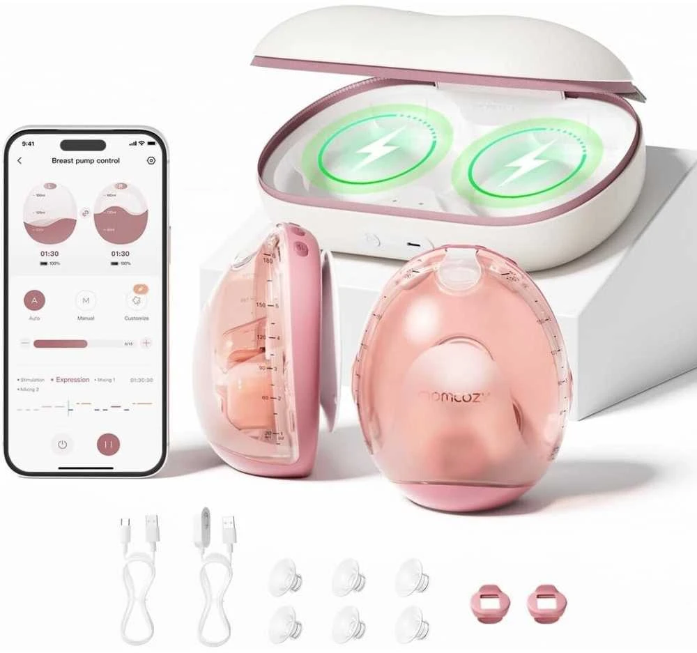 MOMCOZY DVIGUBAS NEŠIOJAMAS BELAIDIS PIENTRAUKIS AIR 1 ULTRA-SLIM