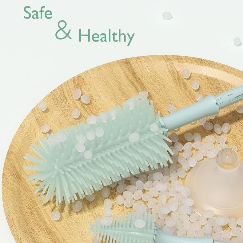 MOMCOZY BUTELIUKŲ IR ŽINDUKŲ ŠEPETĖLIŲ RINKINYS PUSH-PRESS