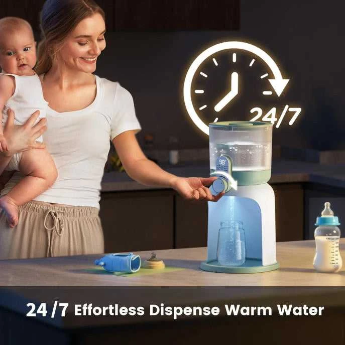 MOMCOZY DUAL LIGHTS VANDENS ŠILDYTUVAS NAKTINIAMS MAITINIMAMS