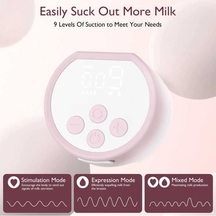 Momcozy dvigubas belaidis pientraukis S12 pro