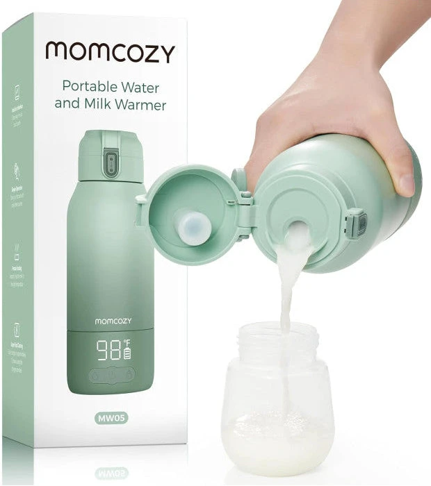 Įkraunamas vandens ir pieno šildytuvas Momcozy (MW005-GE12BA-A)