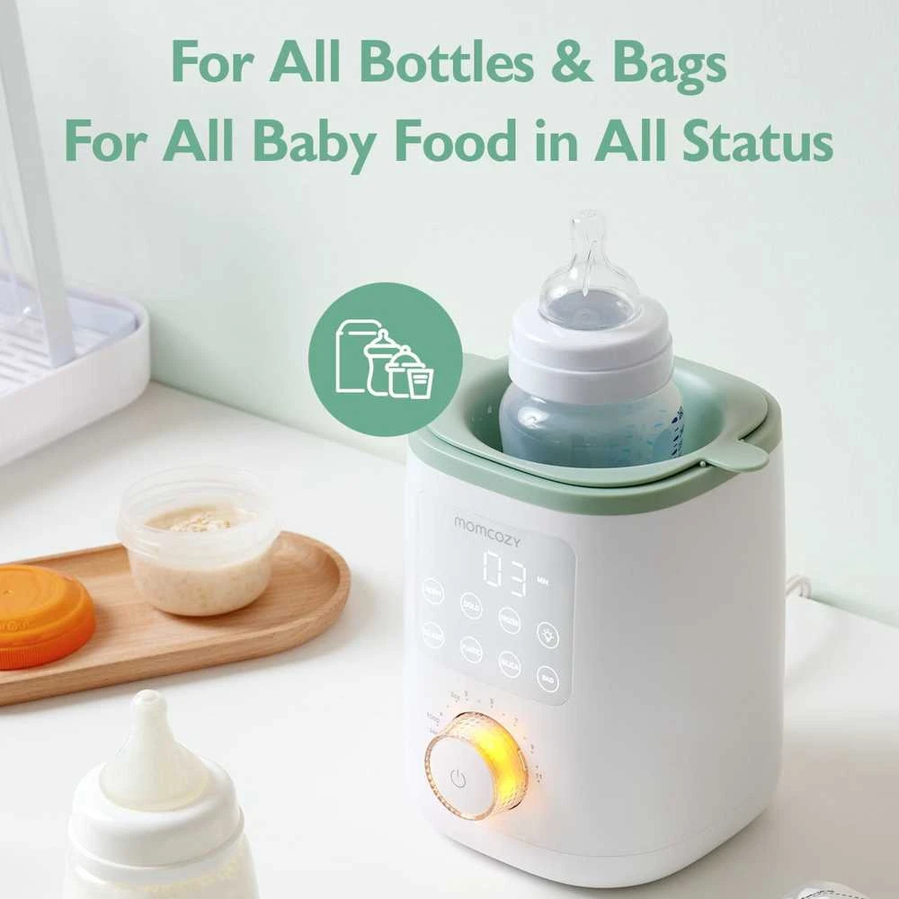 MOMCOZY MW02 NUTRI SMART IŠMANUSIS BUTELIUKŲ ŠILDYTUVAS KŪDIKIAMS
