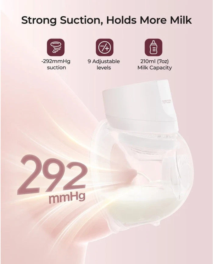 Momcozy S12 PRO+ Electric breast pump Baltas