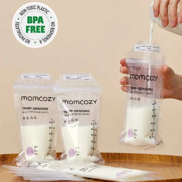 MOMCOZY PIENO LAIKYMO MAIŠELIAI, 120 VNT.