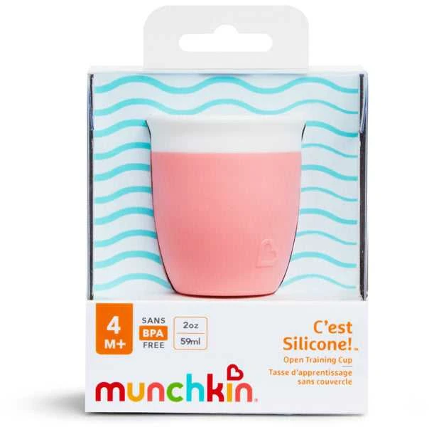 MUNCHKIN silikoninė gertuvė, C'est, koralinė, 60ml, 90057
