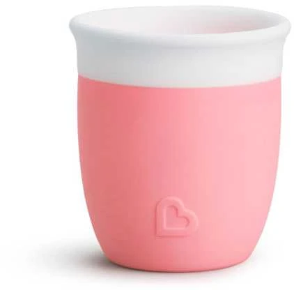 MUNCHKIN silikoninė gertuvė, C'est, koralinė, 60ml, 90057
