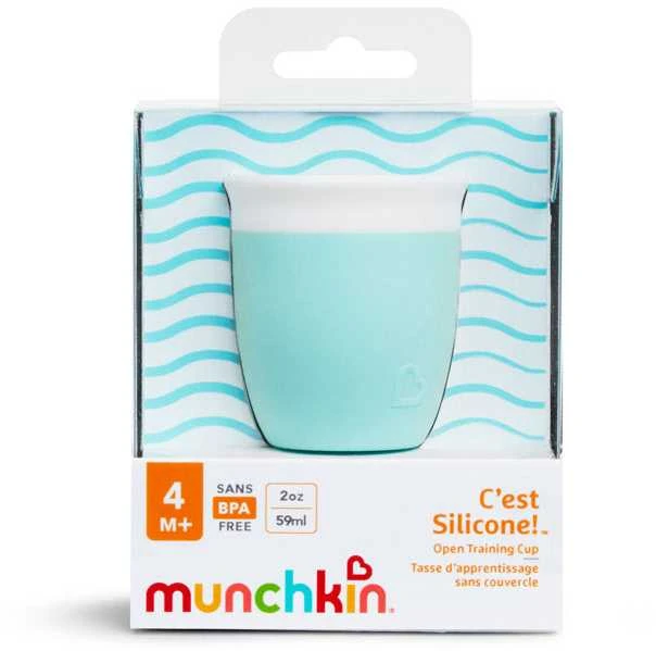 MUNCHKIN silikoninė gertuvė, C'est, mėtinė, 60ml, 90056