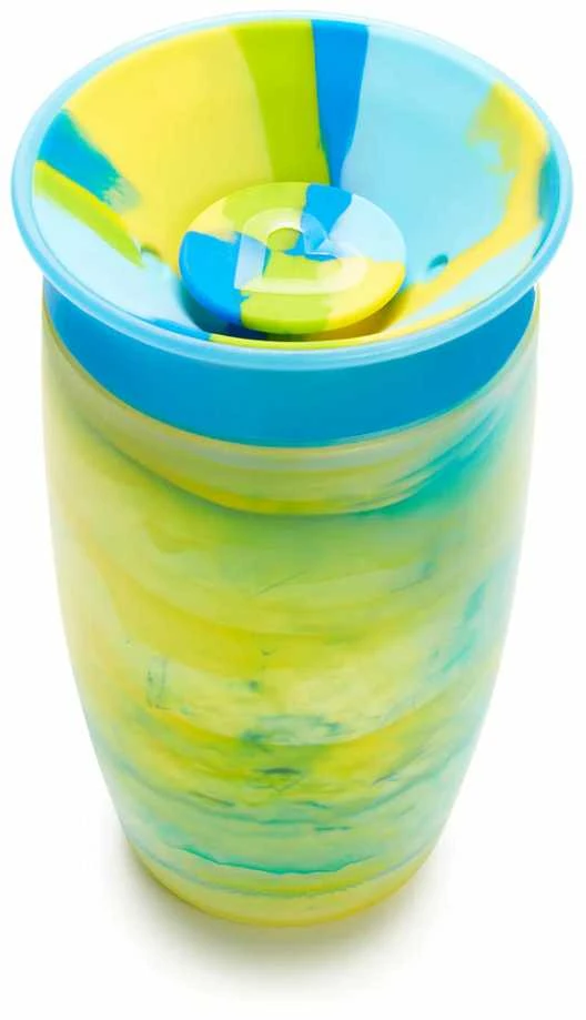 Munchkin Miracle SPY Tropical Swirl neišsiliejantis puodelis - gertuvė 296 ml (daug spalvų)