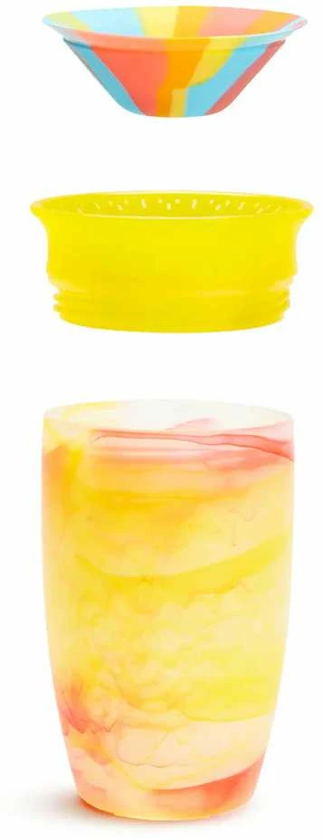 Munchkin Miracle SPY Tropical Swirl neišsiliejantis puodelis - gertuvė 296 ml (daug spalvų)
