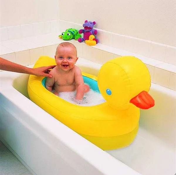 MUNCHKIN pripučiama maudymosi vonelė antis Baltas Hot® Duck Tub
