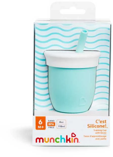 MUNCHKIN silikoninė gertuvė, C'est, mėtinė, 118 ml, 90054