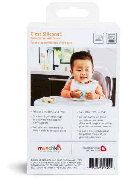 MUNCHKIN silikoninė gertuvė, C'est, mėtinė, 118 ml, 90054