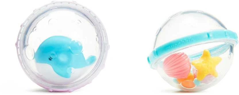 MUNCHKIN vonios žaislų rinkinys, Float & Play Bubbles, 4 mėn+, 2 vnt, 9004801