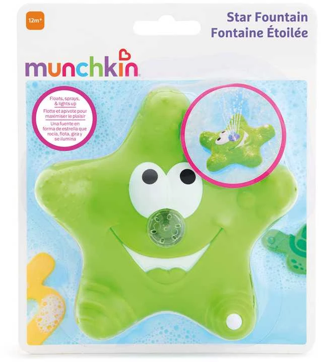 Munchkin vonios žaislas - fontanas Žvaigždė