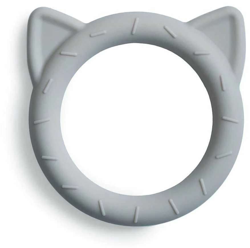 MUSHIE silikoninis kramtukas CAT, Stone