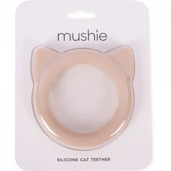 Silikoninis kramtukas Mushie Cat Blush