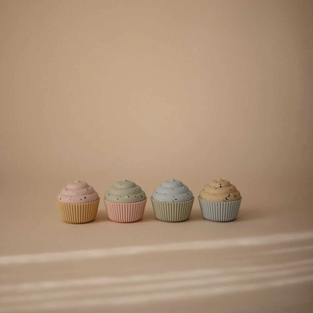 Mushie lavinamasis žaislas Keksiukai Mix and Match Cupcake
