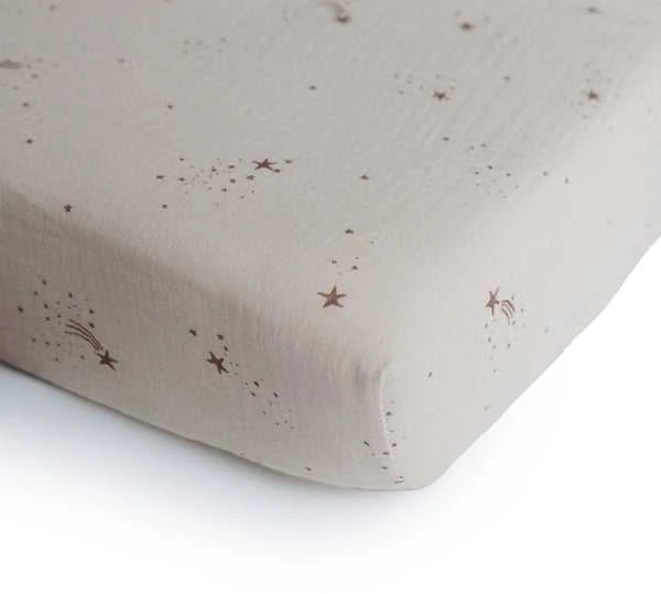 Mushie muslino paklodė iš organinės medvilnės Falling Stars