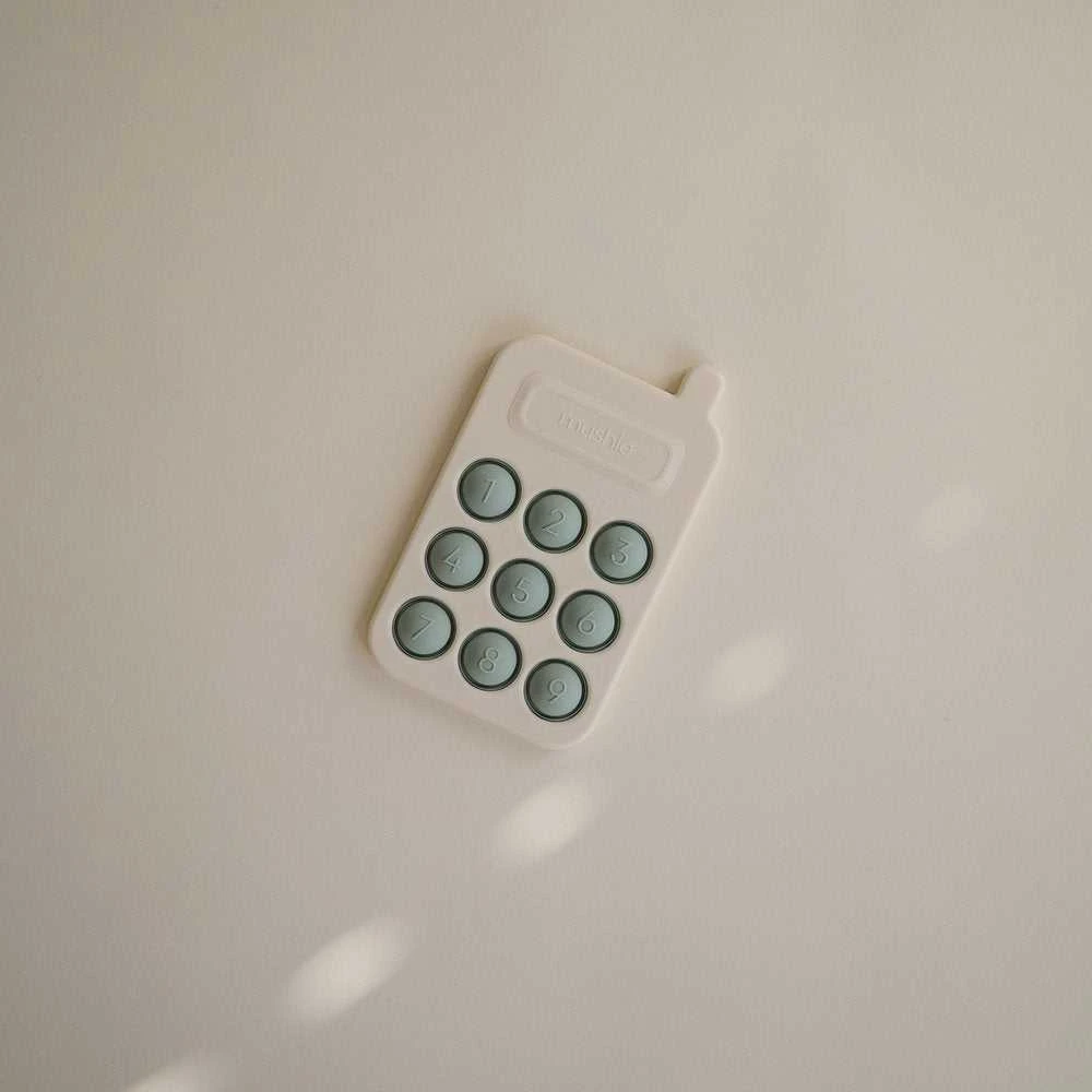 Mushie pop it žaislas Telefonas Cambridge Mėlyna