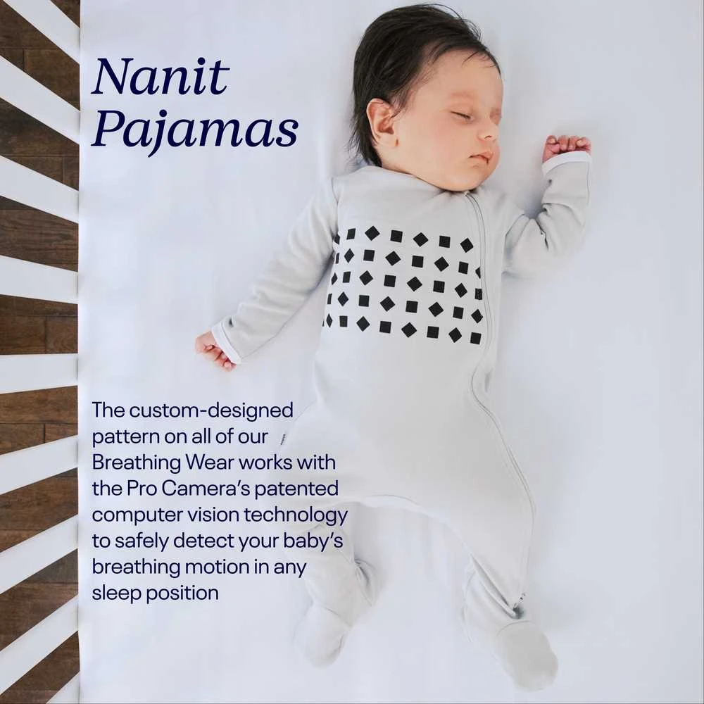 Nanit Breathing Wear Band išmanioji pižama (skirtingi dydžiai)