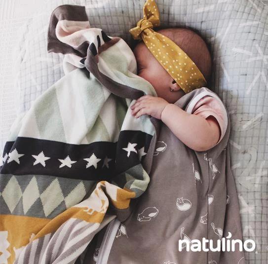 Natulino BabyComfort dvisluoksnis kūdikių miegmaišis (animals pilkas / baltas spalva)