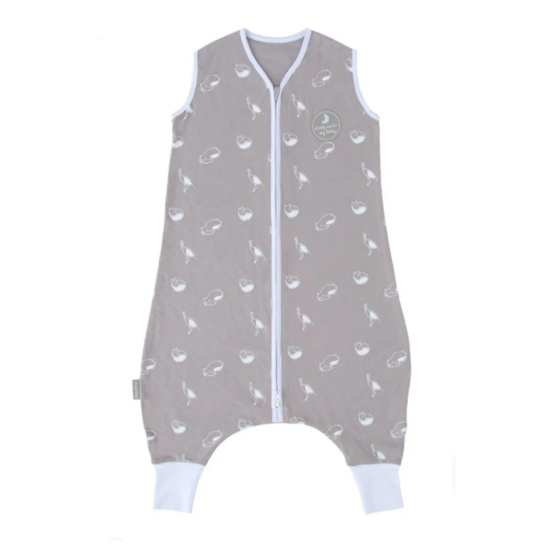 Natulino LITTLE WALKERS trisluoksnis kūdikio miegmaišis Animals Gray & Baltas