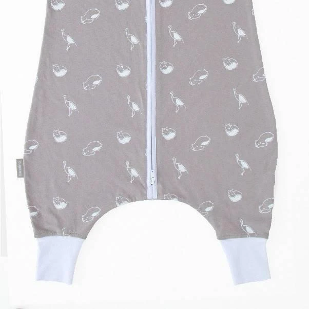 Natulino LITTLE WALKERS trisluoksnis kūdikio miegmaišis Animals Gray & Baltas
