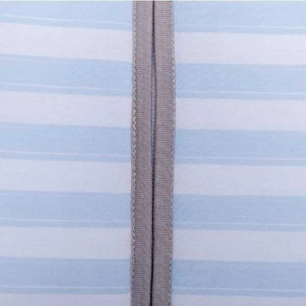 Natulino SuperLite viensluoksnis kūdikio miegmaišis (natural mėlynas stripes/warm pilkas)