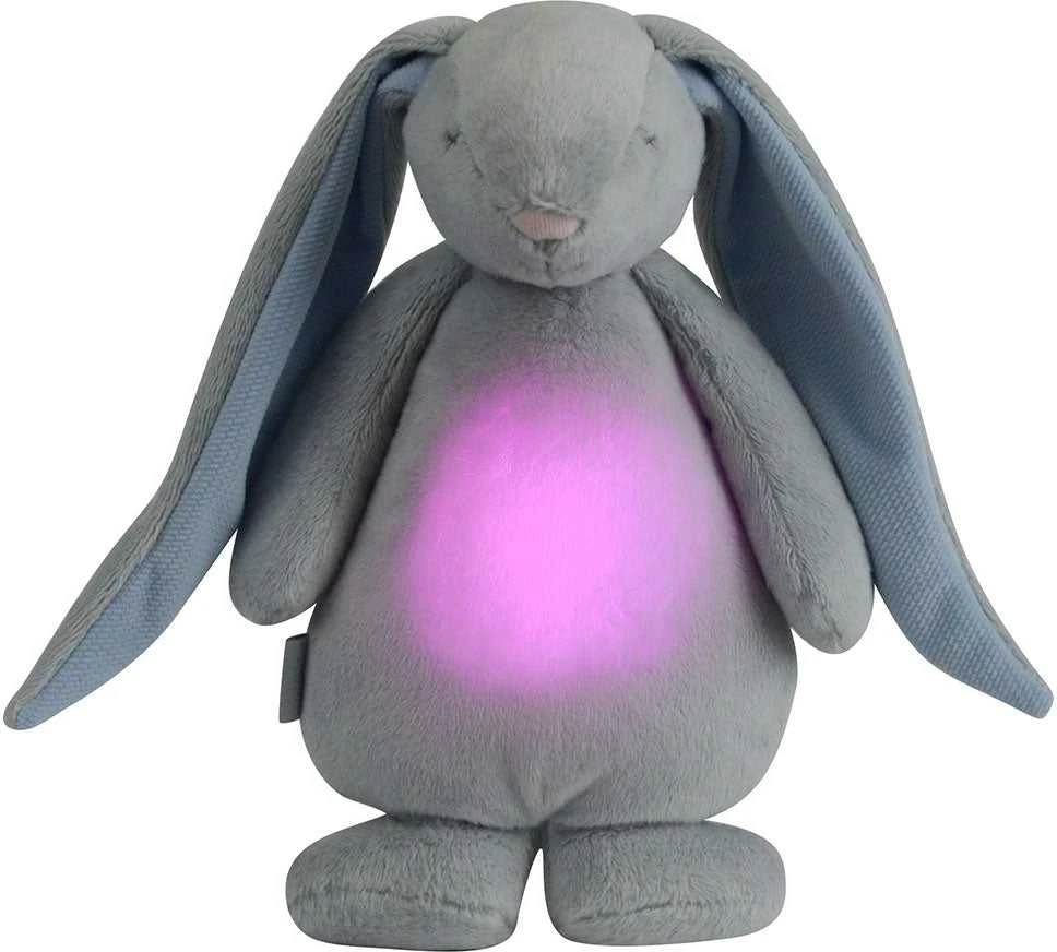 Moonie 2.0 migdukas Humming Bunny - Sidabrinis su garso įrašymo funkcija