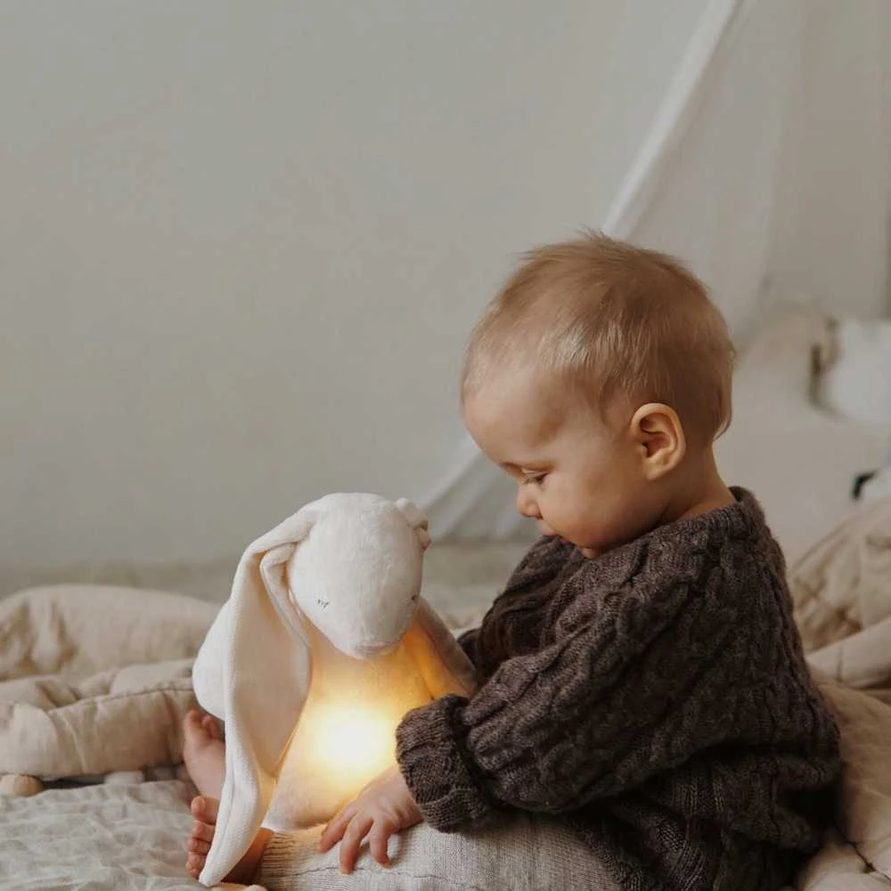 Moonie 2.0 migdukas Humming Bunny - Powder su garso įrašymo funkcija