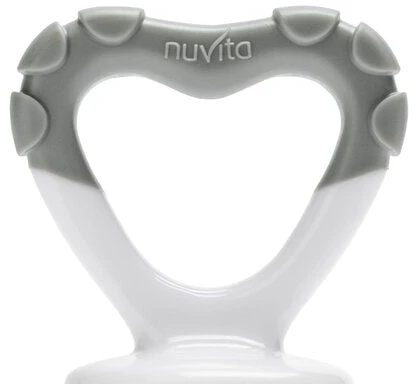 Nuvita Flavorillo 2in1 kieto maisto ir vaisių maitintuvas-kramtukas Sage Žalias