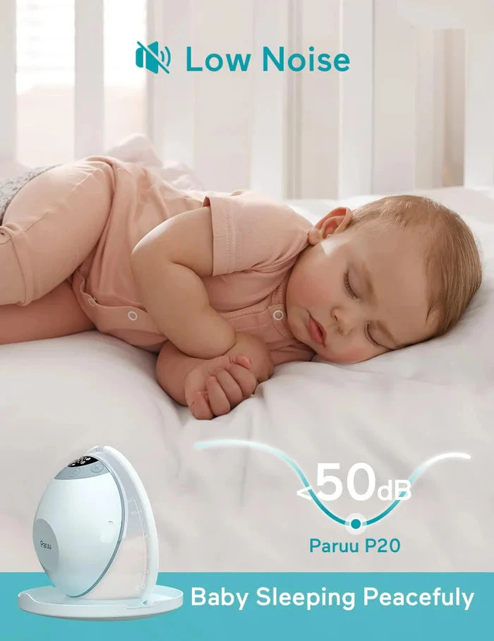 Momcozy PARUU DVIGUBAS NEŠIOJAMAS BELAIDIS PIENTRAUKIS P20