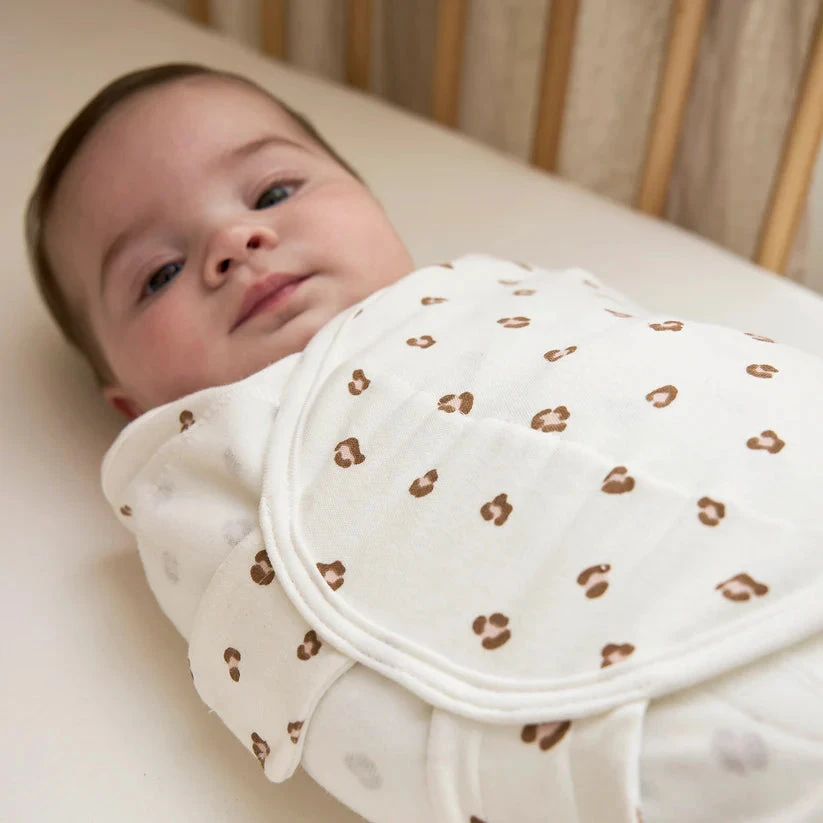 Pink Meyco Baby kūdikio vystymo miegmaišis 0–3 mėn., Mini Panther Soft Rožinė – TOG 1.0