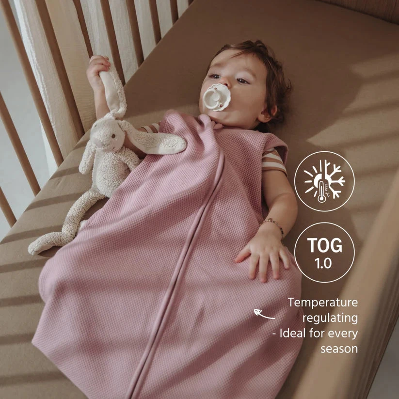 Pink Meyco Baby Studio kūdikio miegmaišis Violetinė Rožinė, TOG 1.0
