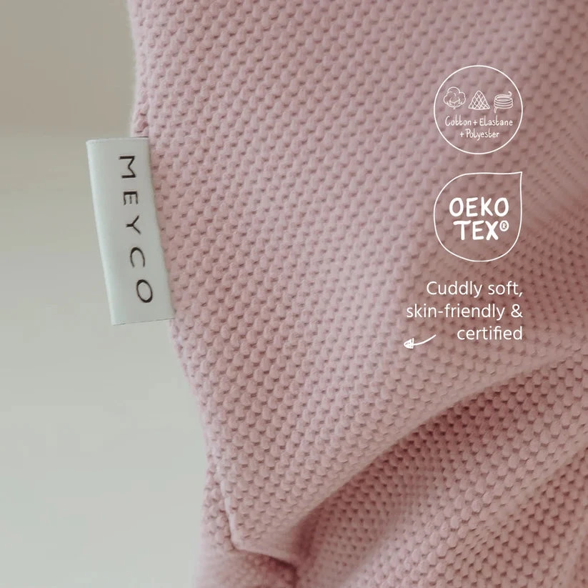 Pink Meyco Baby Studio kūdikio miegmaišis su kojytėmis Violetinė Rožinė, TOG 1.0