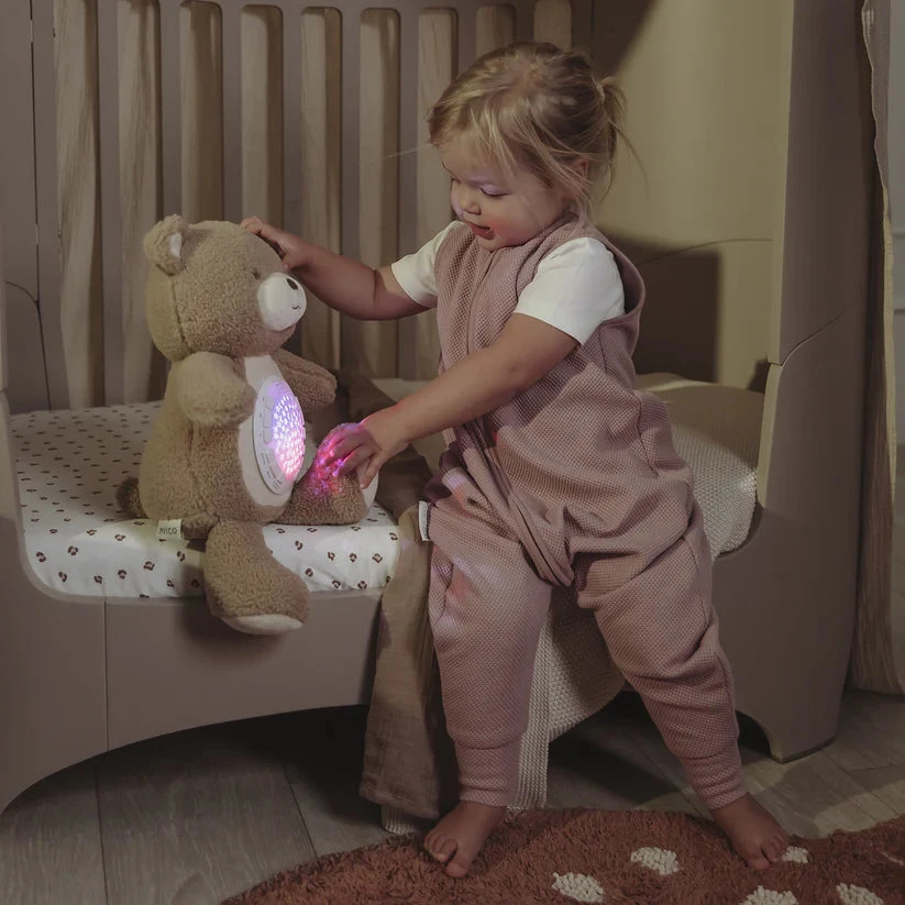 Pink Meyco Baby Studio kūdikio miegmaišis su kojytėmis Violetinė Rožinė, TOG 1.0