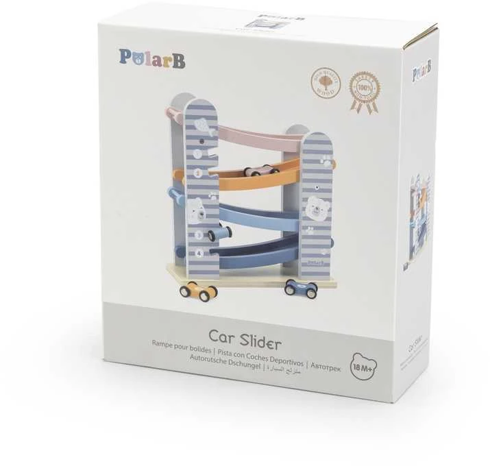 Viga Toys Medinė Automobilių Čiuožykla ''Viga'' ''PolarB''