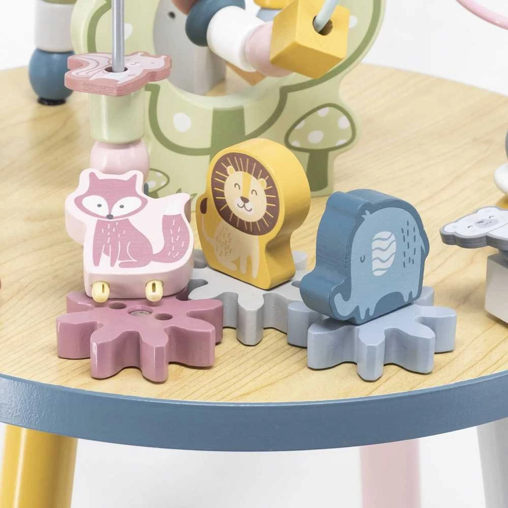Viga Toys Medinis Edukacinis Stalas Manipuliacija Su Gyvūnais