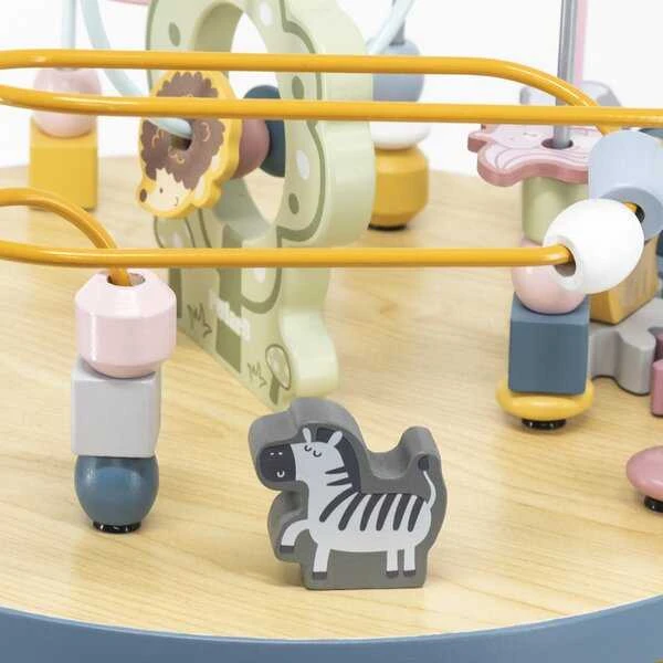 Viga Toys Medinis Edukacinis Stalas Manipuliacija Su Gyvūnais