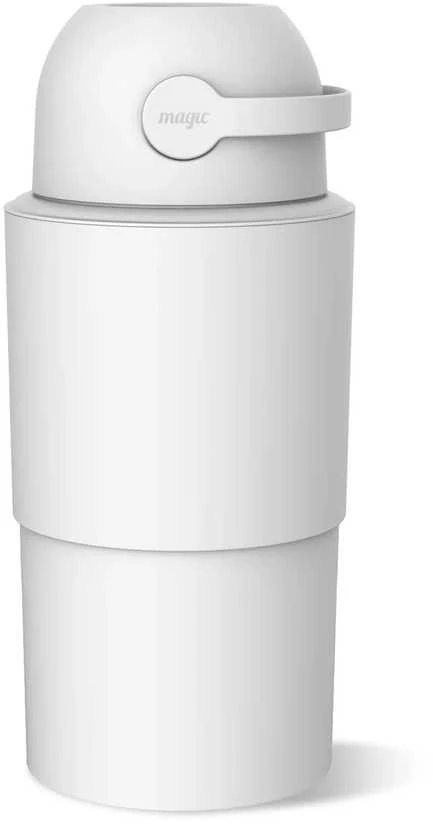 Sauskelnių konteineris Magic Heka - Telescopic Diaper Pails Baltas L