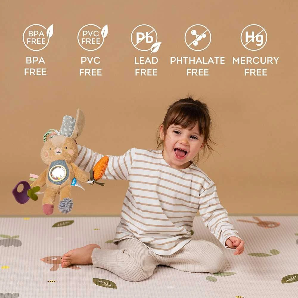 Taf Toys dvipusis vandeniui atsparus putų kilimėlis Roll & Play, 130×200
