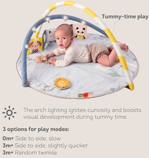 Taf Toys lavinamasis kilimėlis su muzikine karusele Melody Bloom Gym