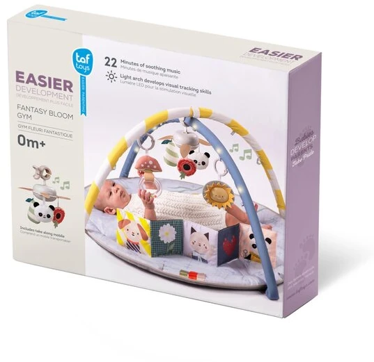 Taf Toys lavinamasis kilimėlis su muzikine karusele Melody Bloom Gym