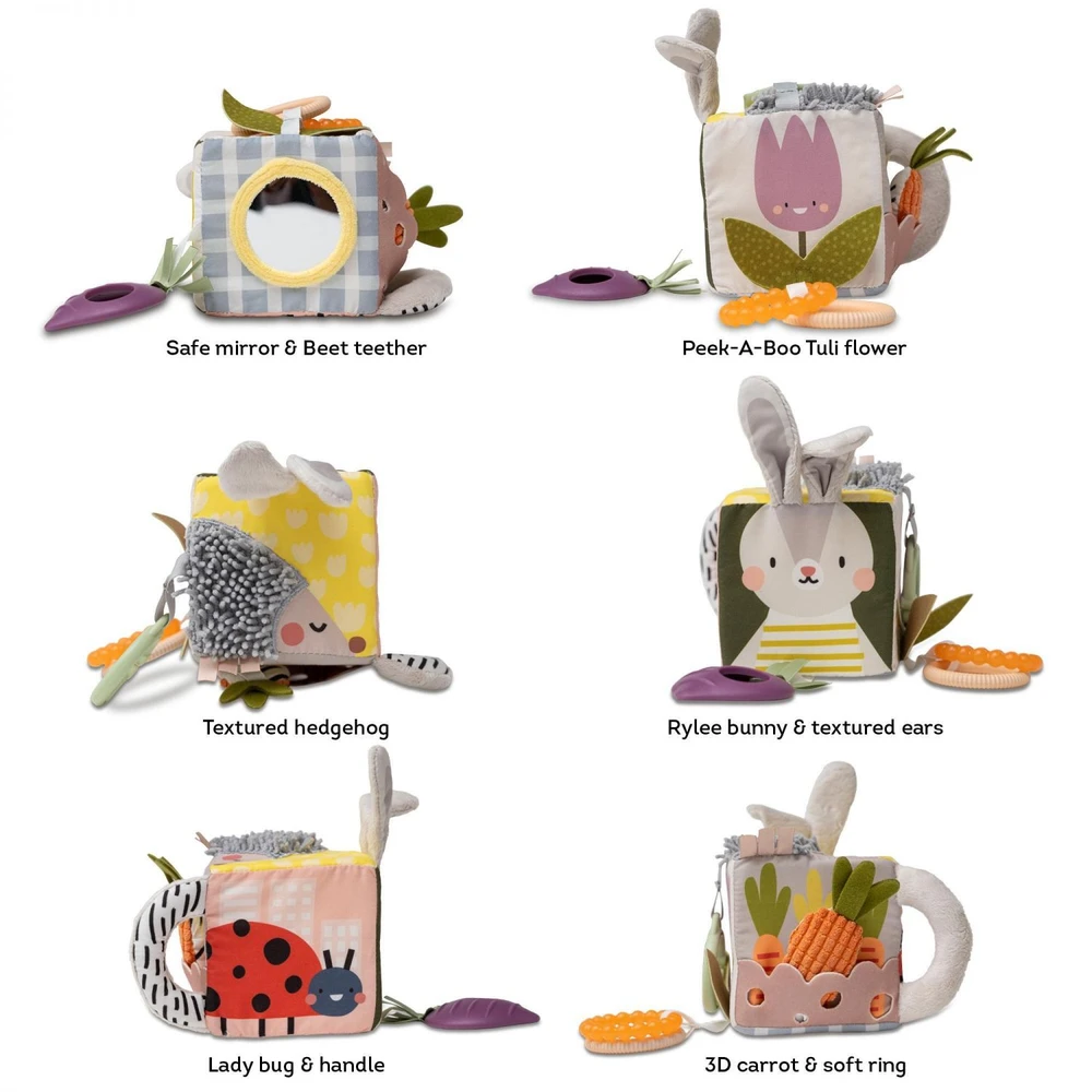 Taf Toys lavinamasis kubas kūdikiui Urban Garden, 0 mėn.+