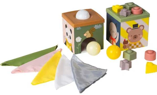Taf Toys lavinamasis kubas Žaisk ir atrask