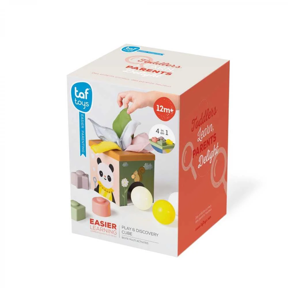 Taf Toys lavinamasis kubas Žaisk ir atrask