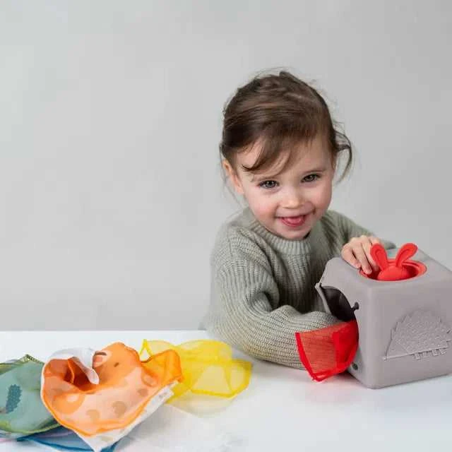 Taf Toys lavinamasis žaislas Pop Up Tissue Box