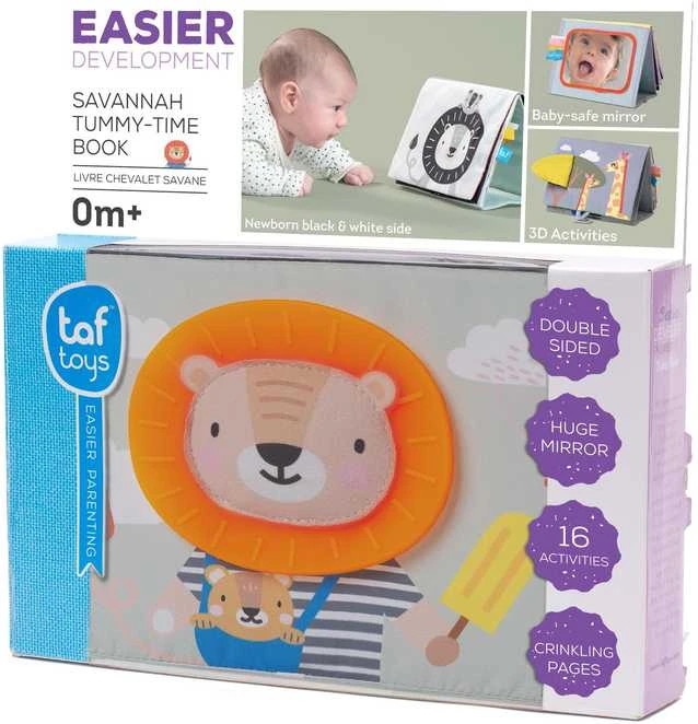 Taf toys lavinamoji knygelė Savannah
