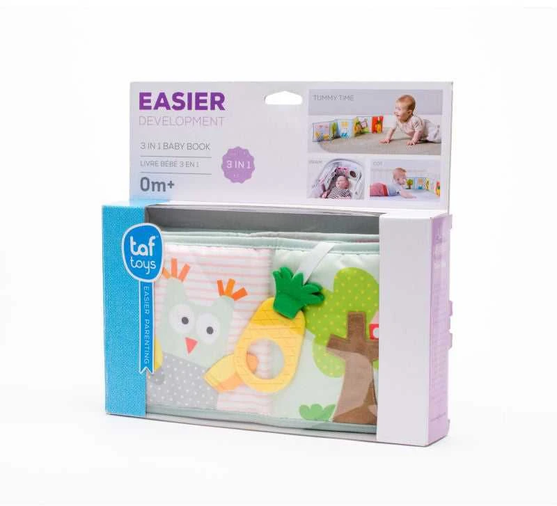 Taf Toys lavinamoji kūdikio knygelė „3 in 1“