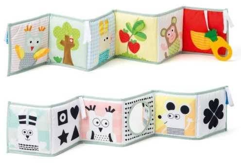 Taf Toys lavinamoji kūdikio knygelė „3 in 1“